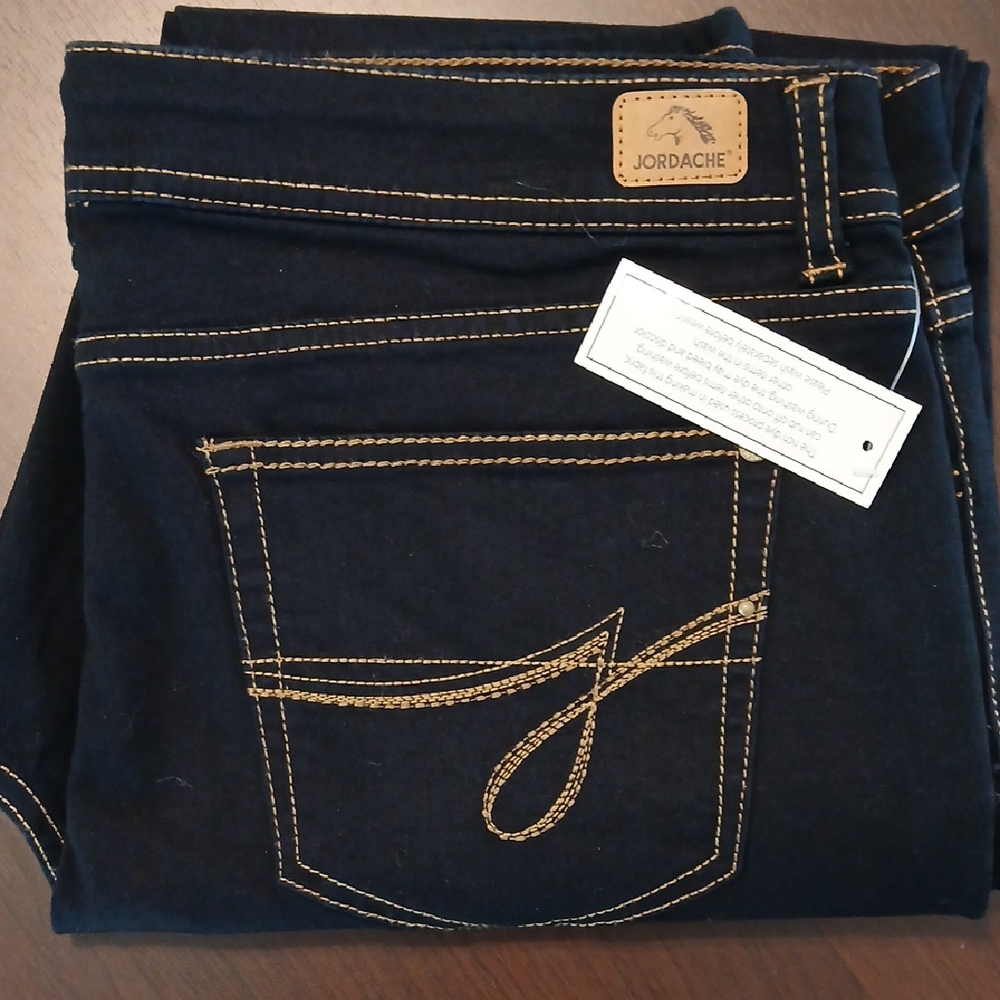 Jordache Women's Dark Blue Jeans